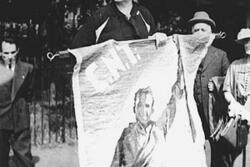 Emma Goldman at a May Day Rally, Hyde Park, London, May 1, 1937