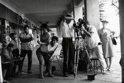 Ellida Geyra on film set 3
