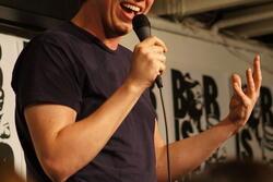 Pete Holmes doing stand-up