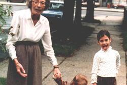 Natalia Twersky and Family, December 1985
