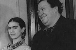 Frida Kahlo with Diego Rivera, 1932