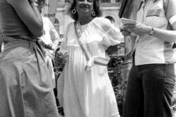 Betty Friedan at ERA March in Washington, DC, July 9, 1978