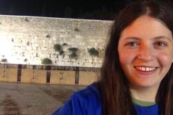 Gabi Cantor at the Western Wall