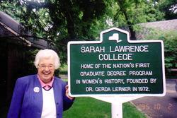 Gerda Lerner at Sarah Lawrence College