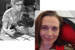 Vera Rubin and Sheyna Gifford 