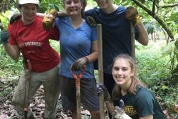 Hannah Downing in Yorkin, Costa Rica