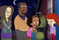 Missy and her parents on Netflix's "Big Mouth"