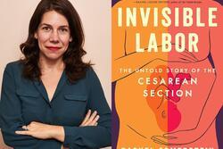 Invisible Labor Headshot and Book Cover Rachel Somerstein