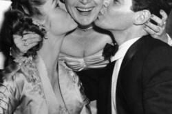 Jennie Grossinger, Debbie Reynolds, and Eddie Fisher