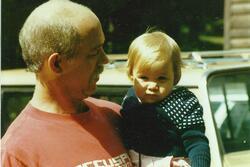 Kate Bigam and her Father