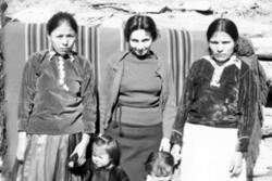 Lucy Kramer Cohen and Navajo Women circa 1937-38