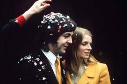 Linda Eastman and Paul McCartney, March 13, 1969