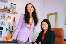 Jenni Rudolph and Maryam Chishti - cropped