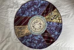 embroidered challah cover