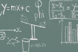 Math Equations on a Chalkboard