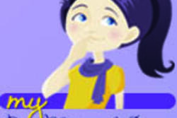 "My Bat Mitzvah Story" Logo