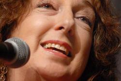 Adrienne Cooper performing with Mikveh