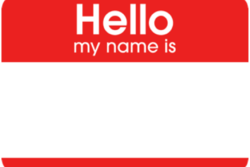 Name Tag