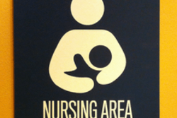 Nursing Area Sign