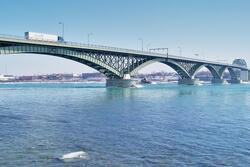 Peace Bridge in Ontario