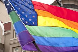 Pride Parade Flag