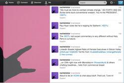 Screenshot of Rachel Sklar's Twitter Account