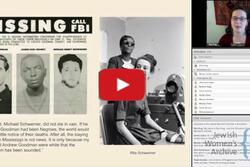 Screenshot of Online Learning Program, Mississippi Freedom Summer