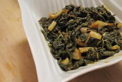 Moroccan Swiss Chard Salad (Salade de Blettes)