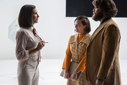 Pima, Peggy, and Stan, Mad Men