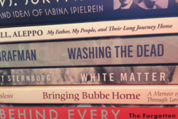 Stack of Books Sent to JWA