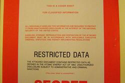 Secret Classified Document