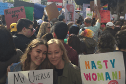 Rising Voices Fellow Sofia Heller with her Mom