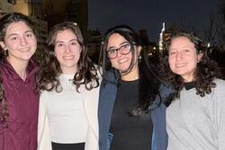 Stella Moussa Salmon and Sephardi House Fellows - faces