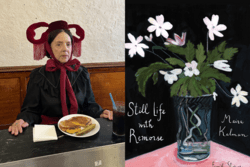 Still Life with Remorse Book Cover and Author Headshot