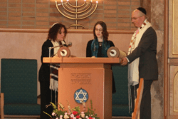2016-2017 Rising Voices Fellow Tess Kelly at her Bat Mitzvah