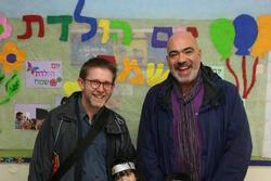 Avi and Binyamin Rose with Children