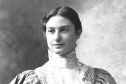 Gertrude Weil circa 1896