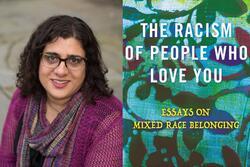 Samira Mehta Headshot and Book Cover