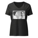 Emma Goldman V-Neck - Dark Grey Heather