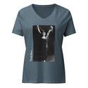 Theda Bara V-Neck - Heather Slate