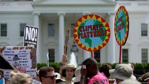 Image from Climate March, April 29