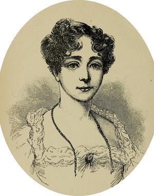 An illustration of Judith Montefiore