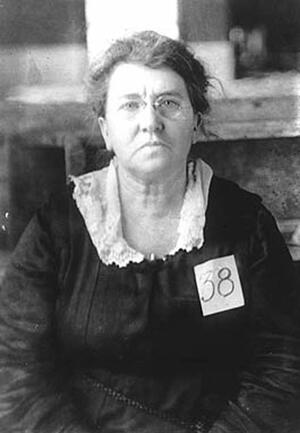 Emma Goldman's Deportation Portrait, 1919 Emma Goldman's Deportation Portrait, 1919