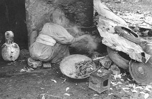 An Ethiopian Women Preparing for Shabbat