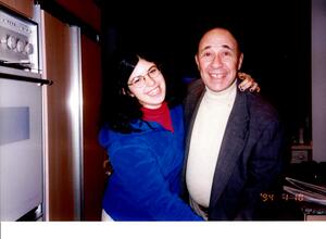 Amanda Koppelman-Milstein and her Grandfather
