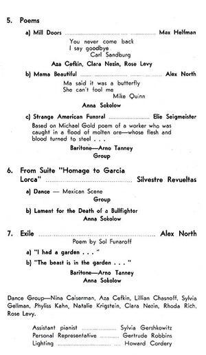 Anna Sokolow's Performance at New York's 92nd Street Y, 1941, Page 3 