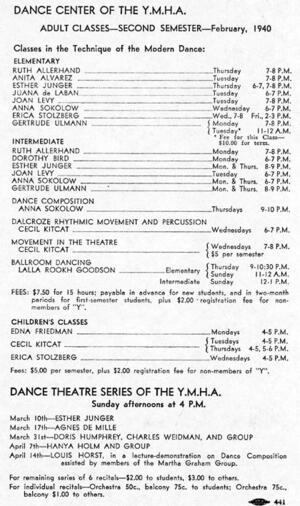 Anna Sokolow's Joint Recital at New York's 92nd Street Y, 1940, Page 4