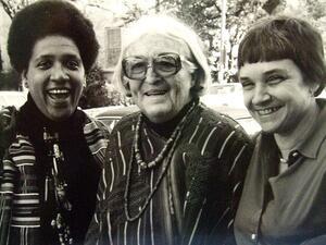 Audre Lorde, Meridel Lesueur, and Adrienne Rich, 1980
