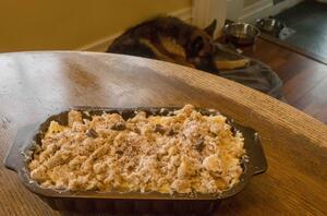 Pre-Cooked Coffee Cake, with Crumble on Top! 