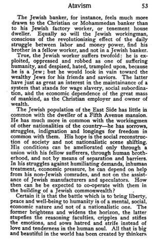 Article Critical of Jewish Nationalism From the First Issue of Mother Earth, Page 5